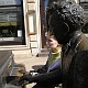 Artur Rubinstein przy fortepianie ( ul. Piotrkowska)

