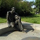 Aleksander Kamiński ps. Kamyk w Parku Staromiejskim.