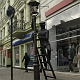 Lampiarz - w 100 rocznicę energetyki zawodowej w Łodzi. 1907 - 2007. ( ul. Piotrkowska)