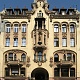 Kamienica Jana Petersilge'go zwana domem pod Gutenbergiem, zbudowana w 1897 r. wg projektu Franciszka Chełmińskiego i Kazimierza Sokołowskiego.