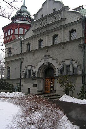 Foto: Willa Reinholda Richtera przy ul. Ks. Skorupki 6.